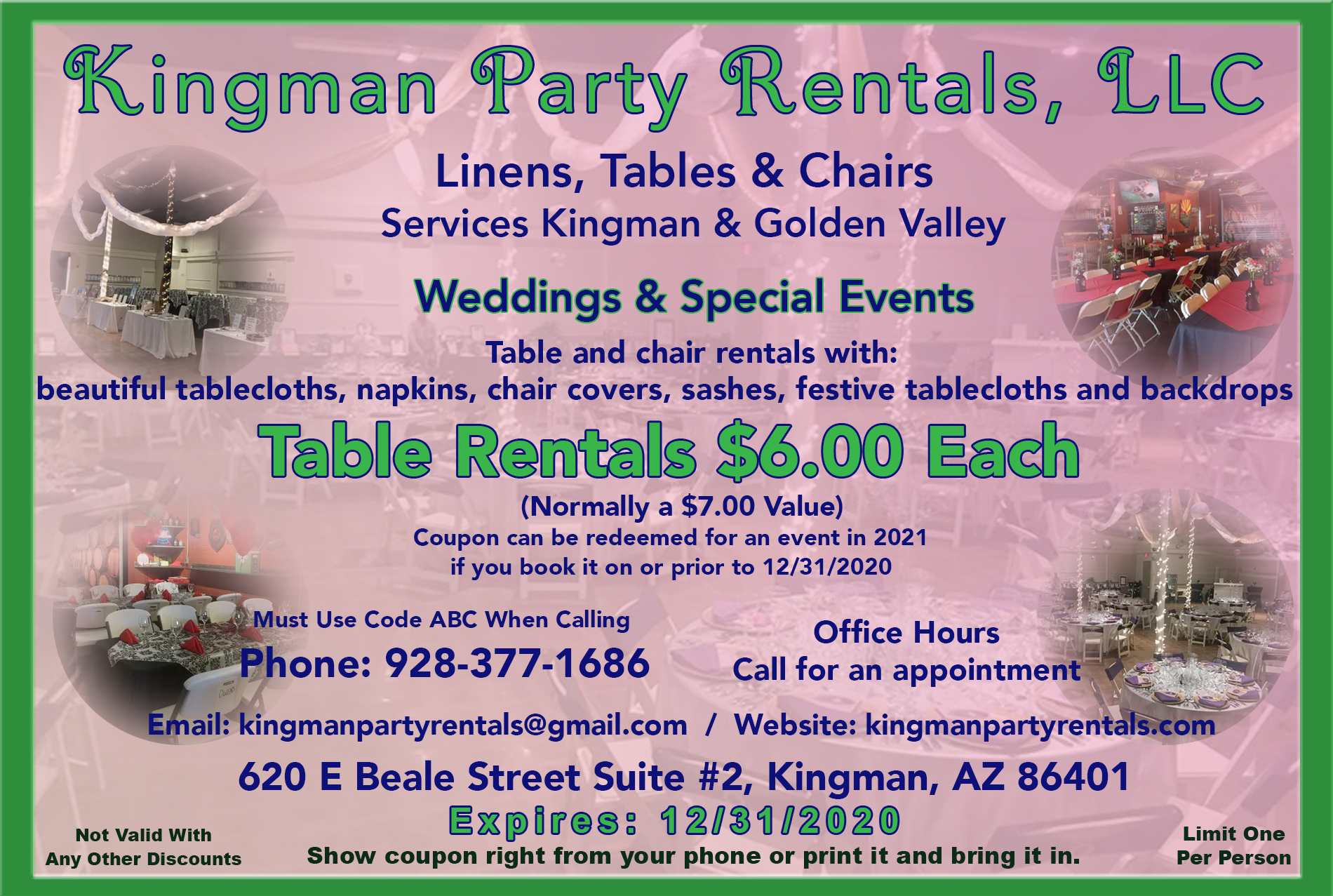 Kingman Party Rentals